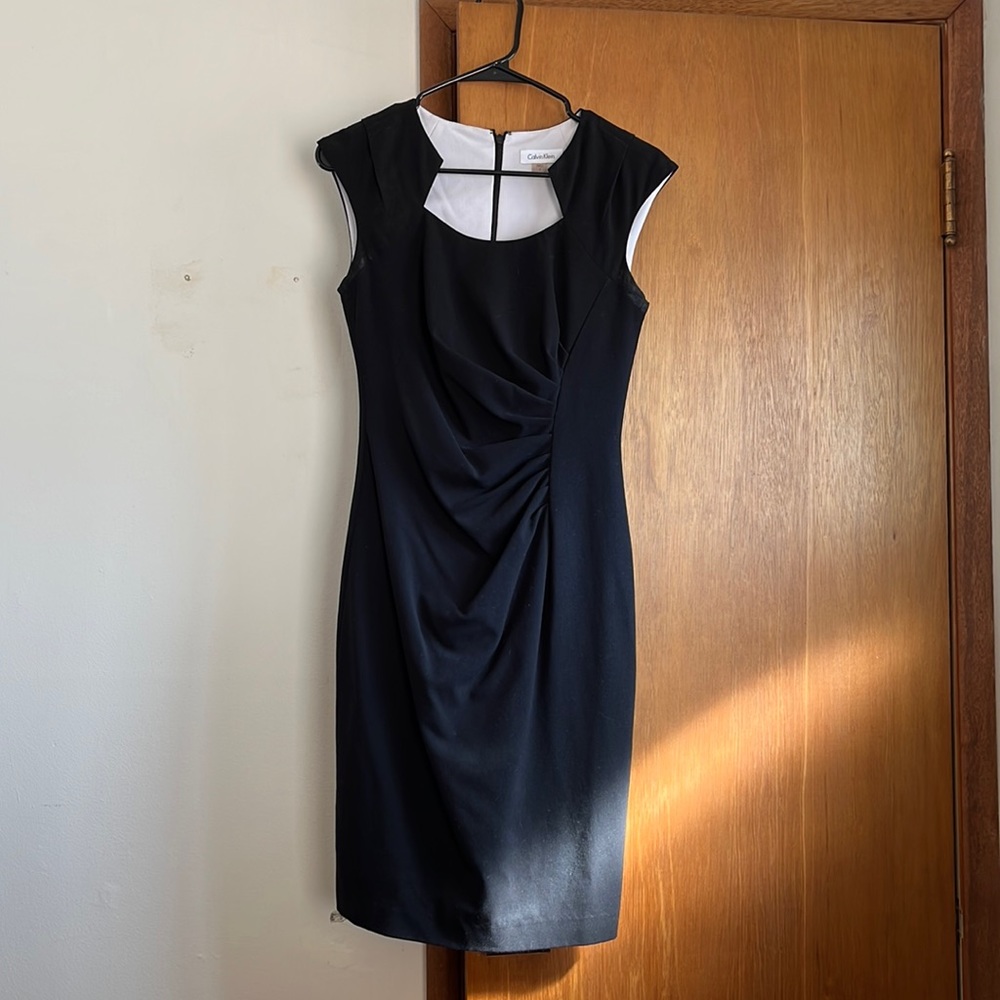 Business dress. Lightly worn. No damage